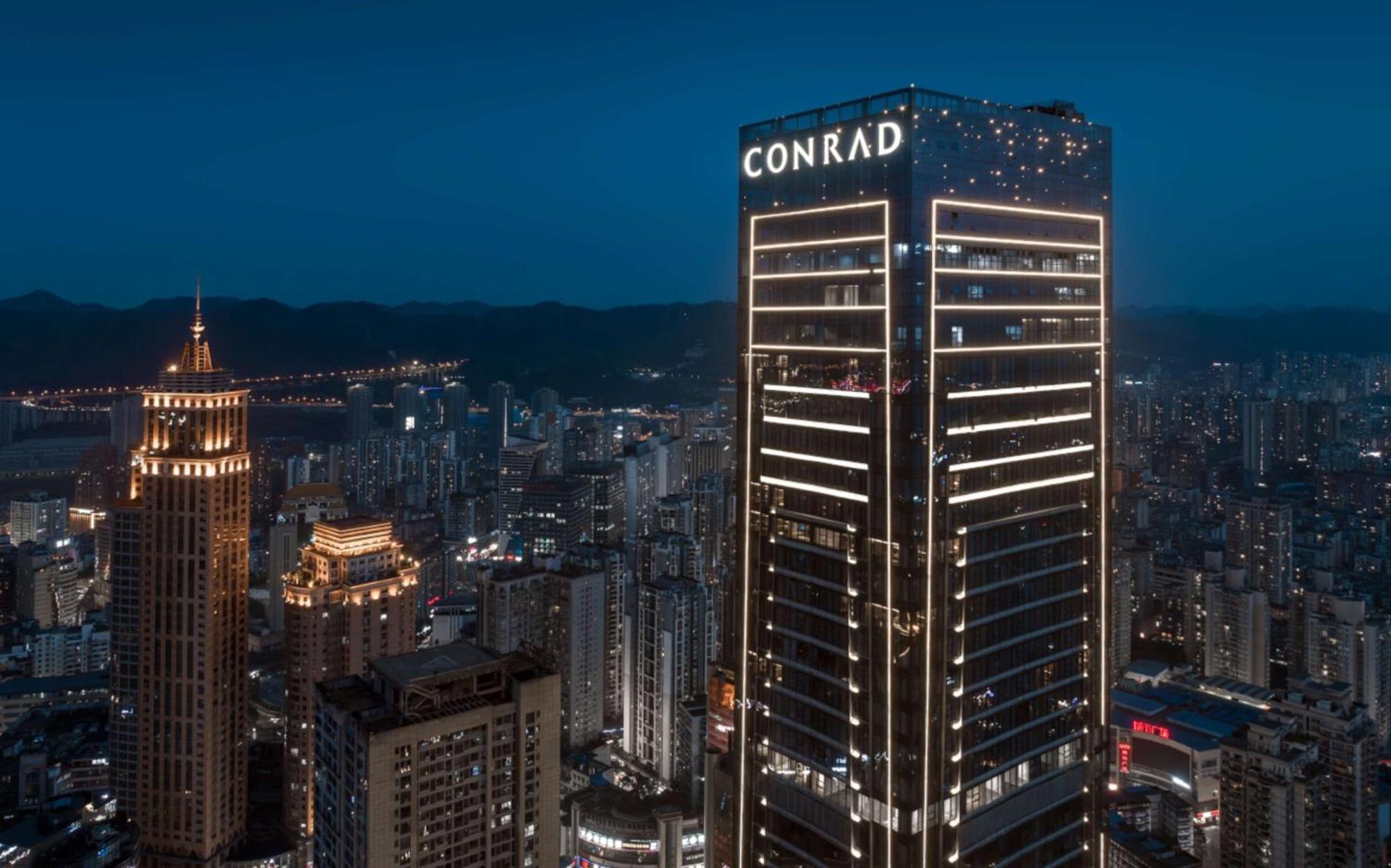 Conrad Chongqing - Indulge In The Magical 8D City Landscape Exterior foto