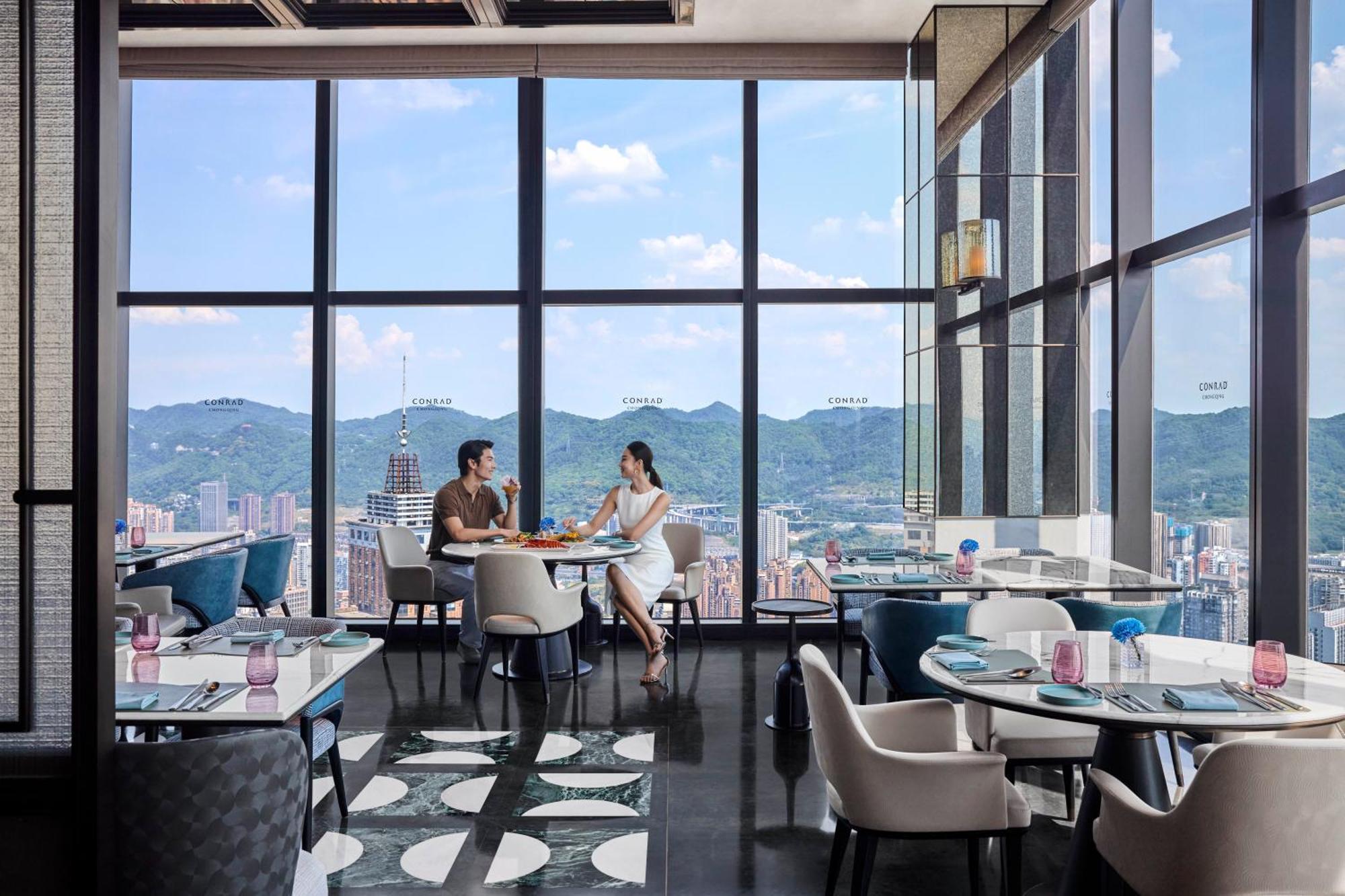 Conrad Chongqing - Indulge In The Magical 8D City Landscape Exterior foto